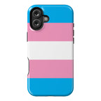 Trans Pride Flag Phone Case