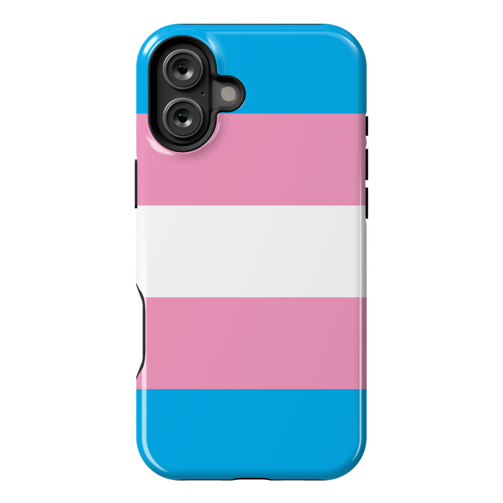Trans Pride Flag Phone Case
