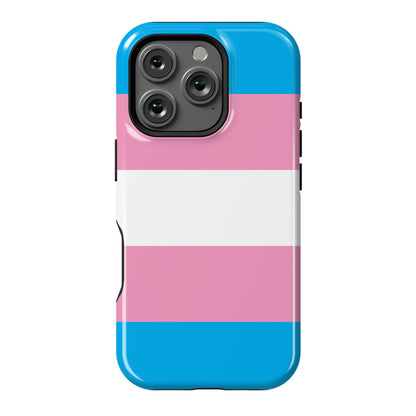 Trans Pride Flag Phone Case