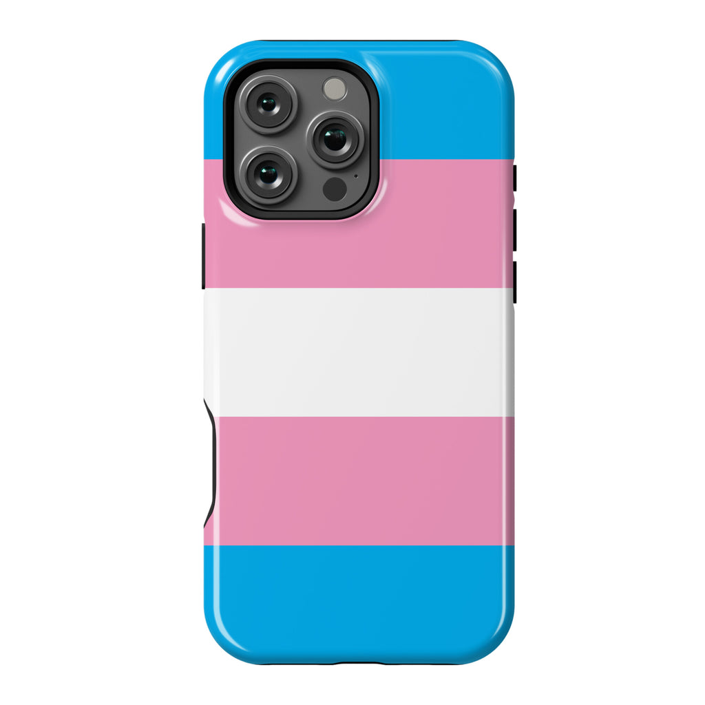 Trans Pride Flag Phone Case