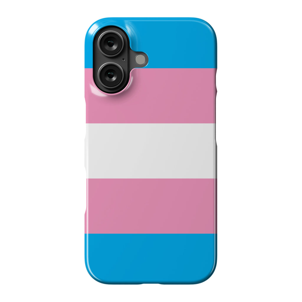 Trans Pride Flag Phone Case