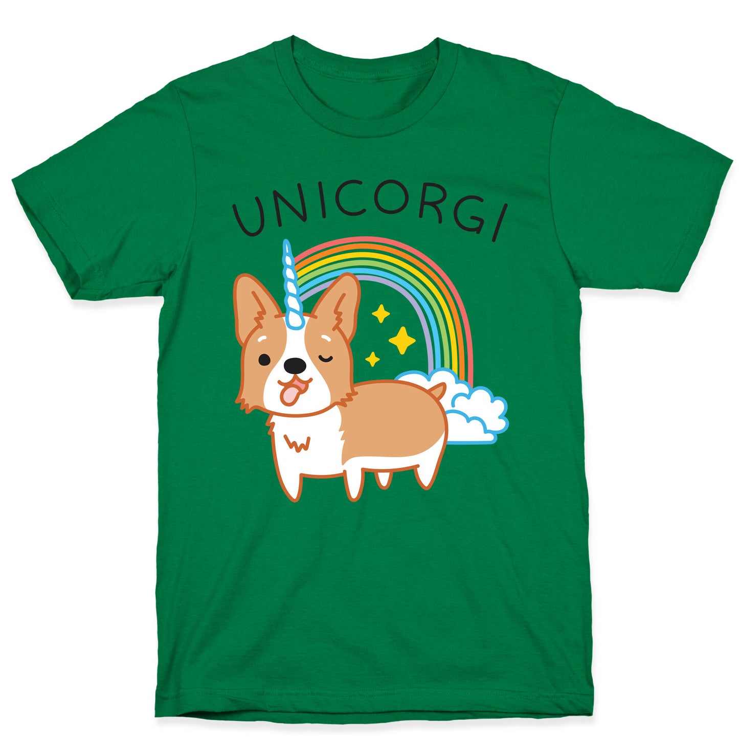 Unicorgi Corgi Unicorn T-Shirt