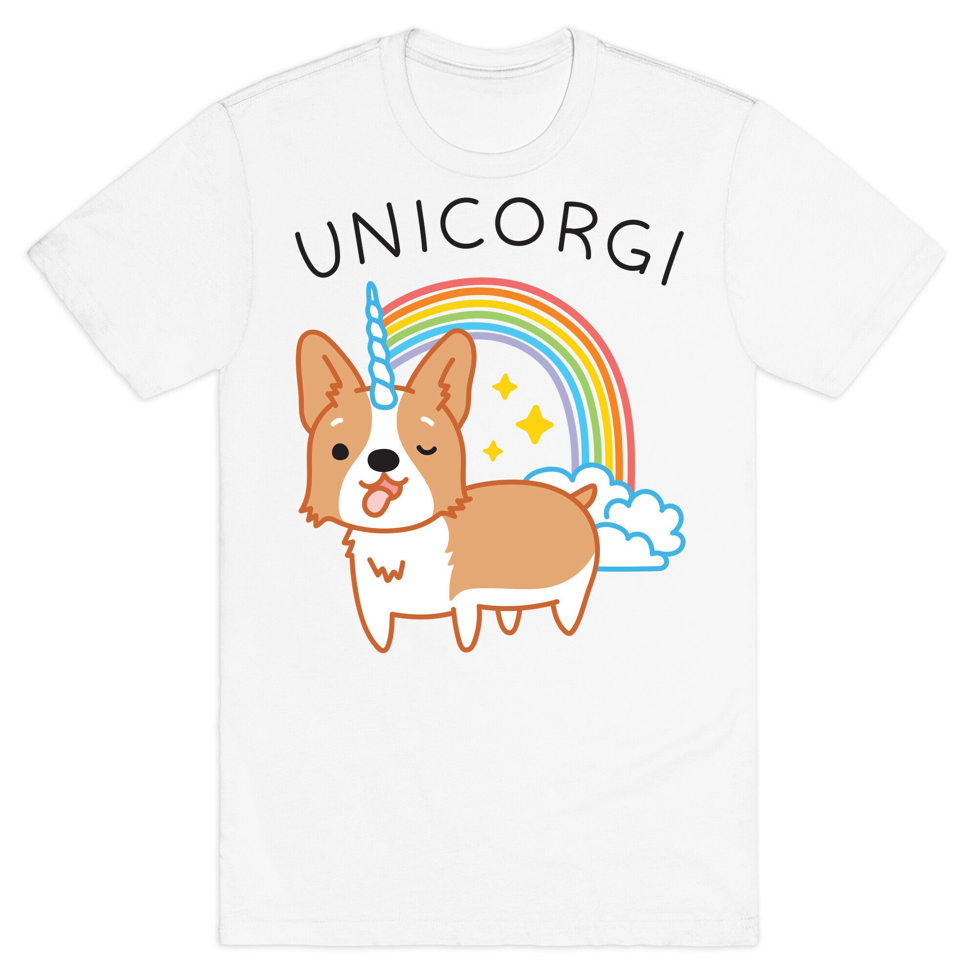 Unicorgi Corgi Unicorn T-Shirt