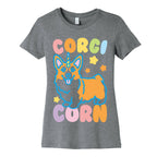 CorgiCorn Unciorn Corgi Women's Cotton Tee