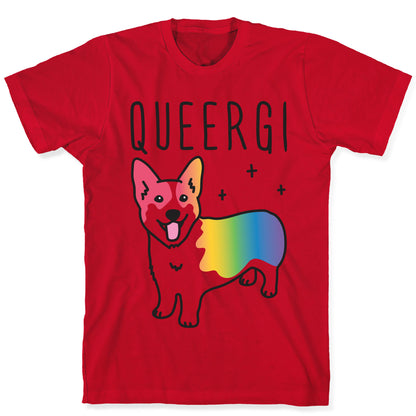 Queergi LGBTQ Corgi T-Shirt