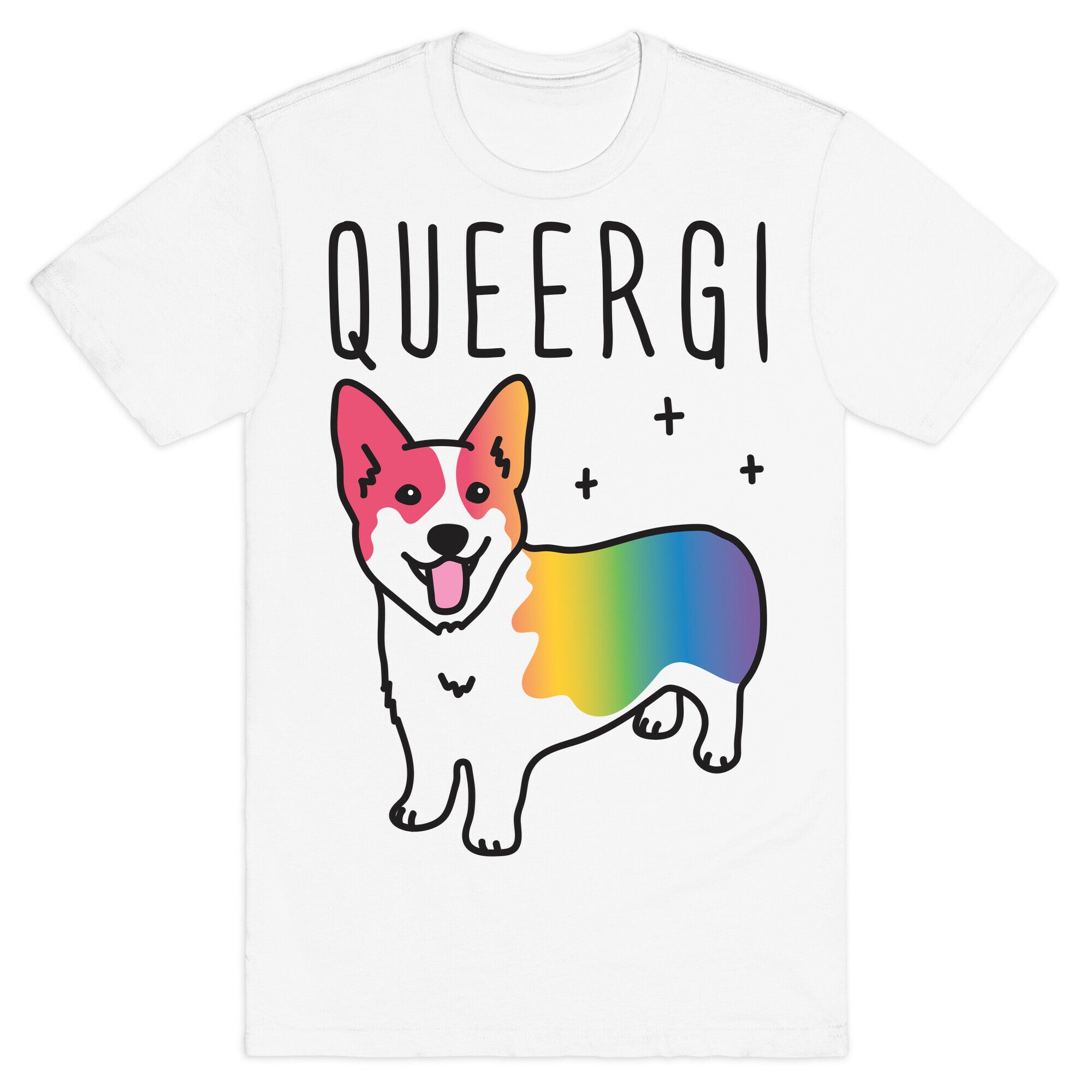 Queergi LGBTQ Corgi T-Shirt