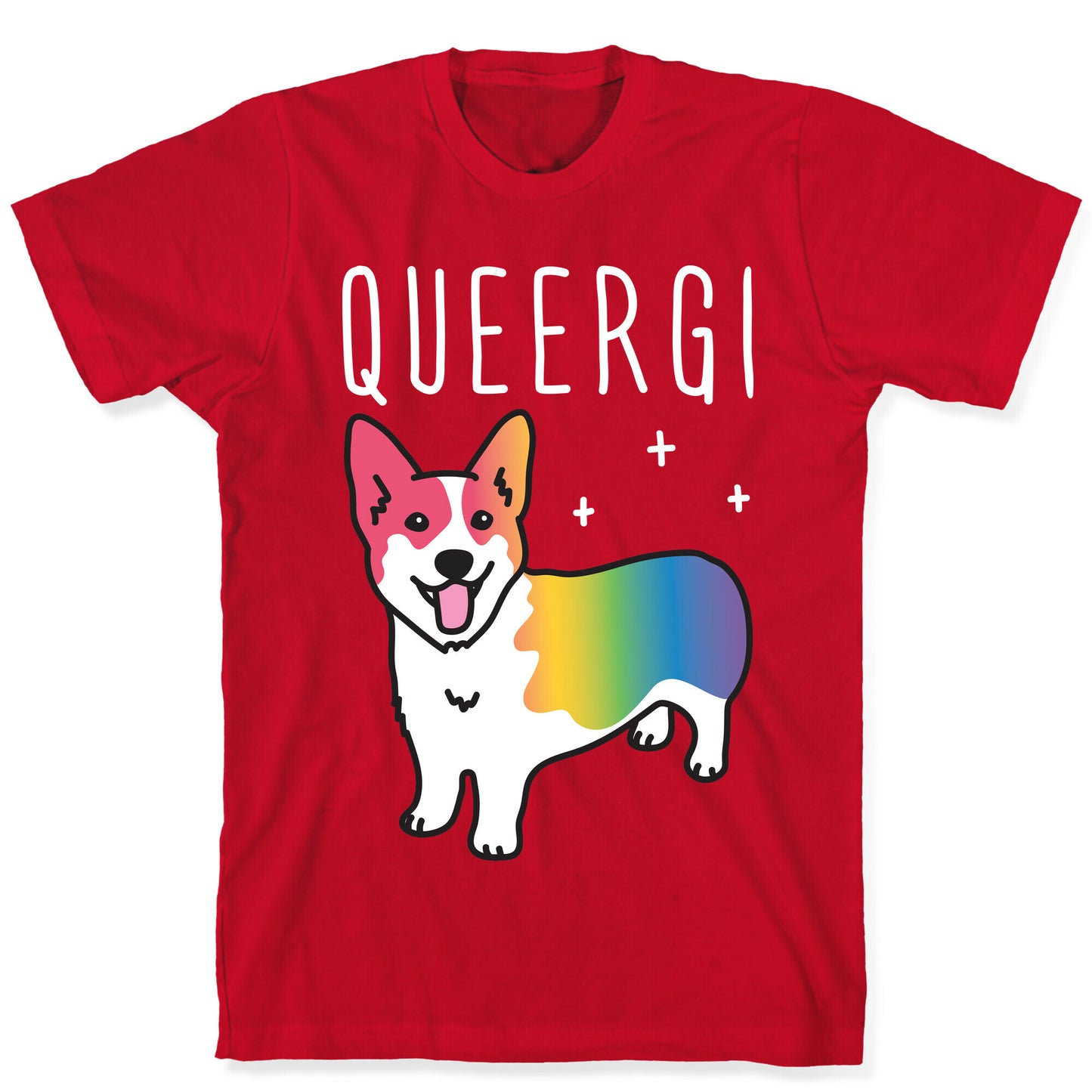 Queergi LGBTQ Corgi T-Shirt