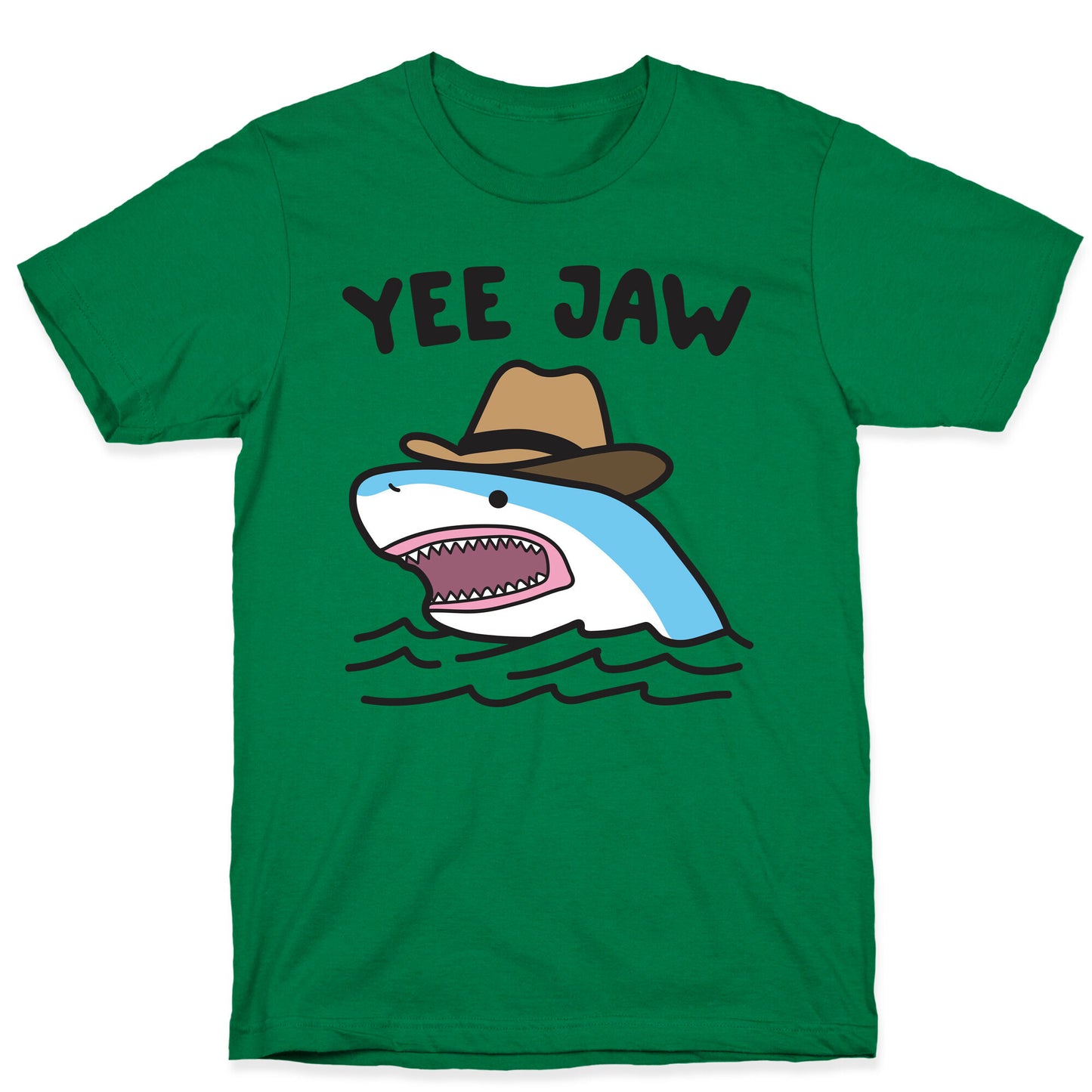 Yee Jaw Cowboy Shark T-Shirt