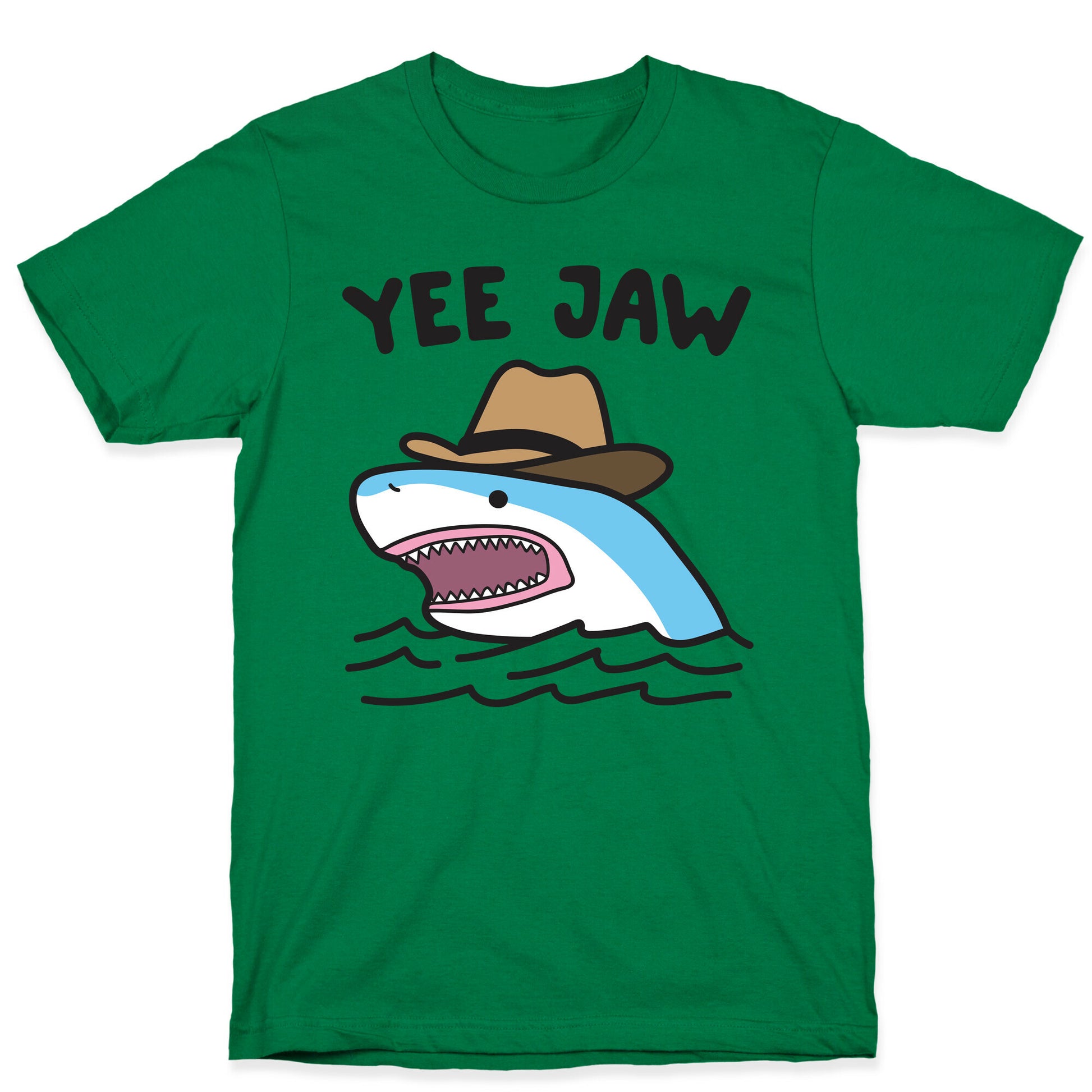 Yee Jaw Cowboy Shark T-Shirt