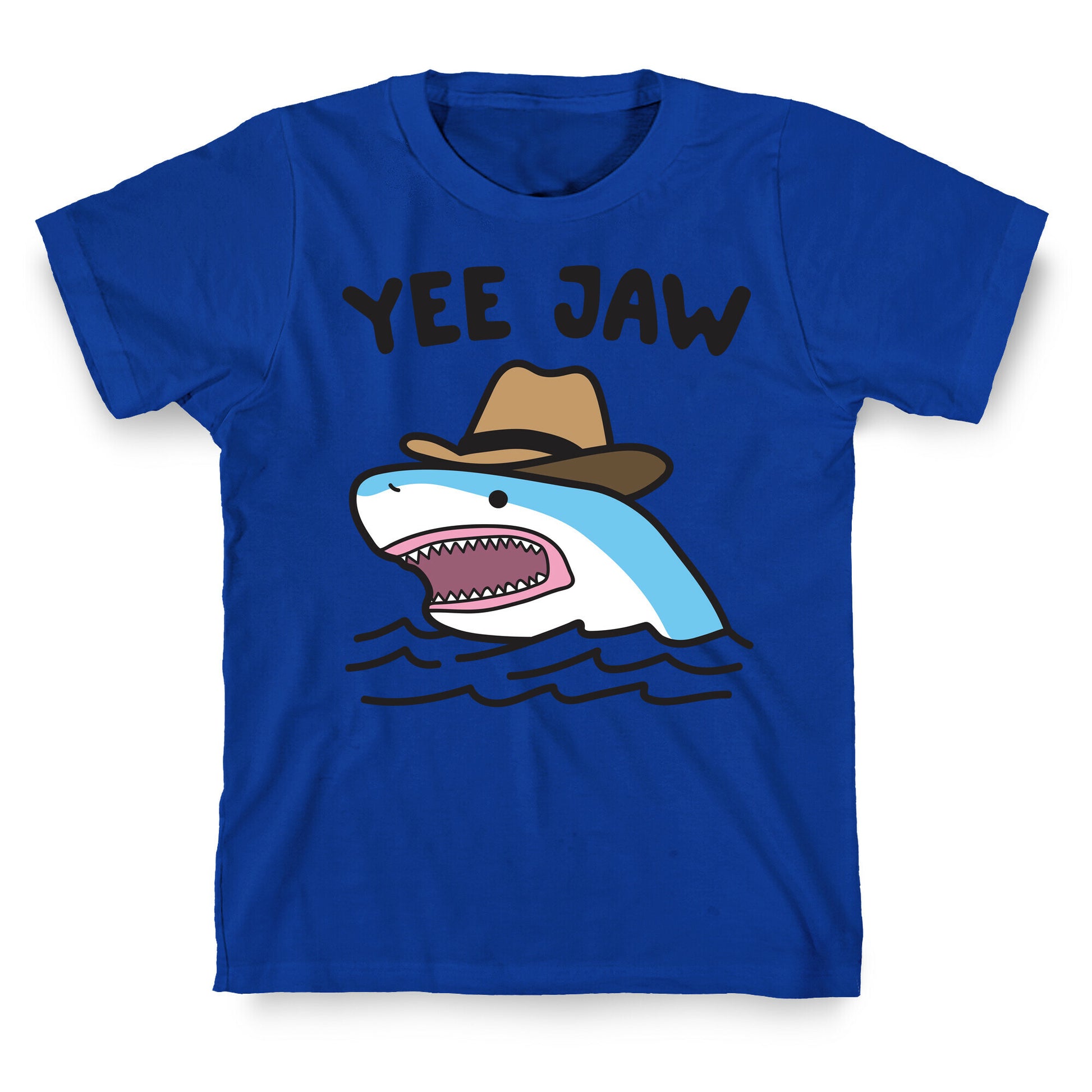 Yee Jaw Cowboy Shark T-Shirt