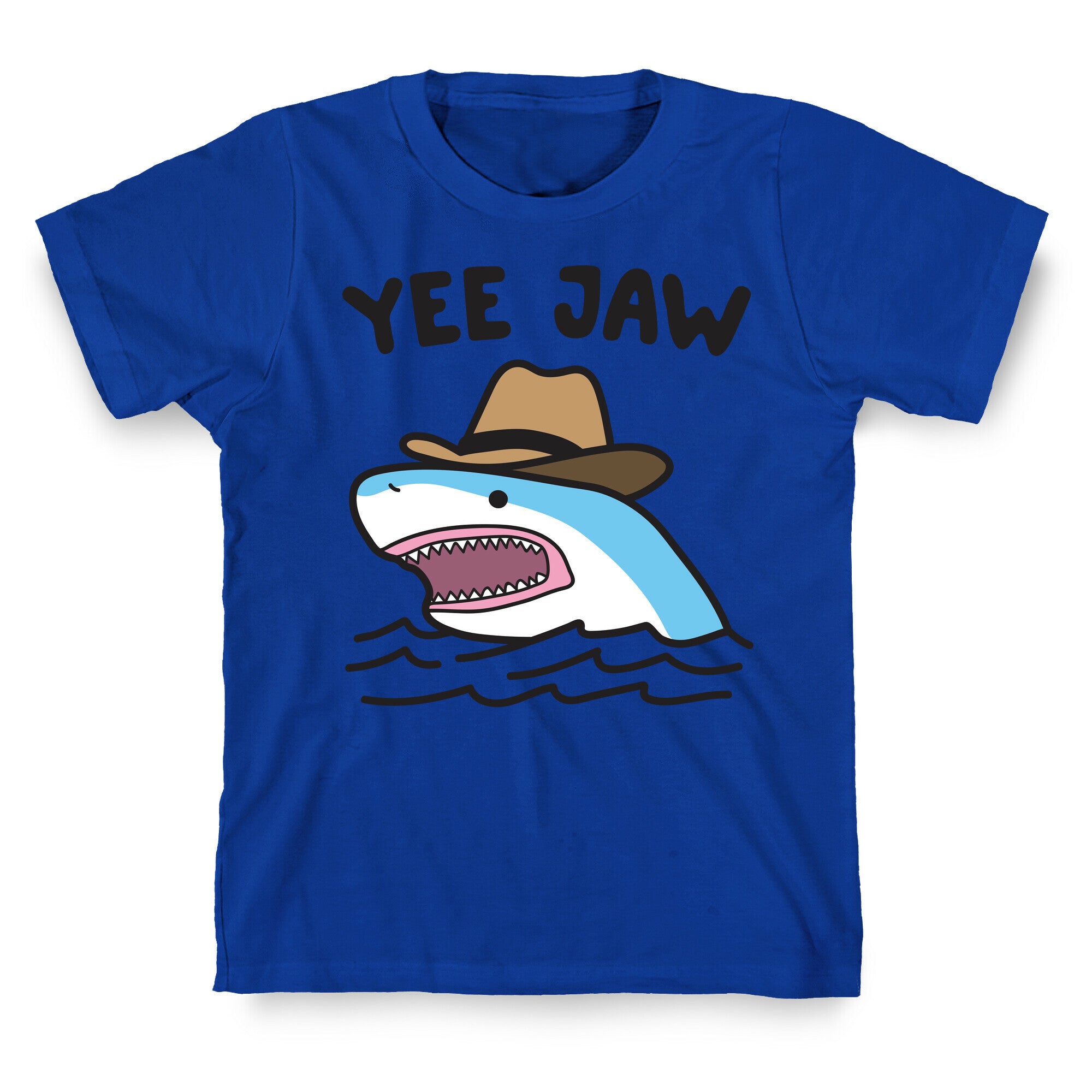 Yee Jaw Cowboy Shark T-Shirt