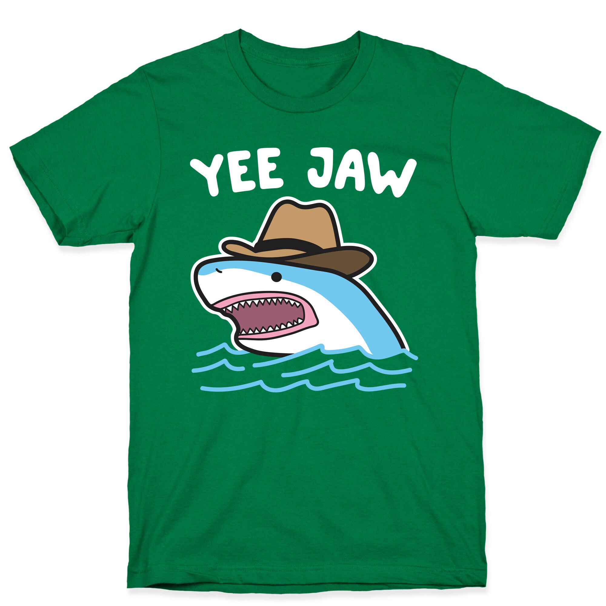 Yee Jaw Cowboy Shark T-Shirt