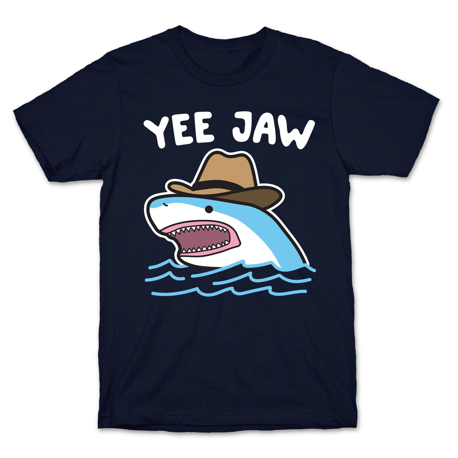 Yee Jaw Cowboy Shark T-Shirt