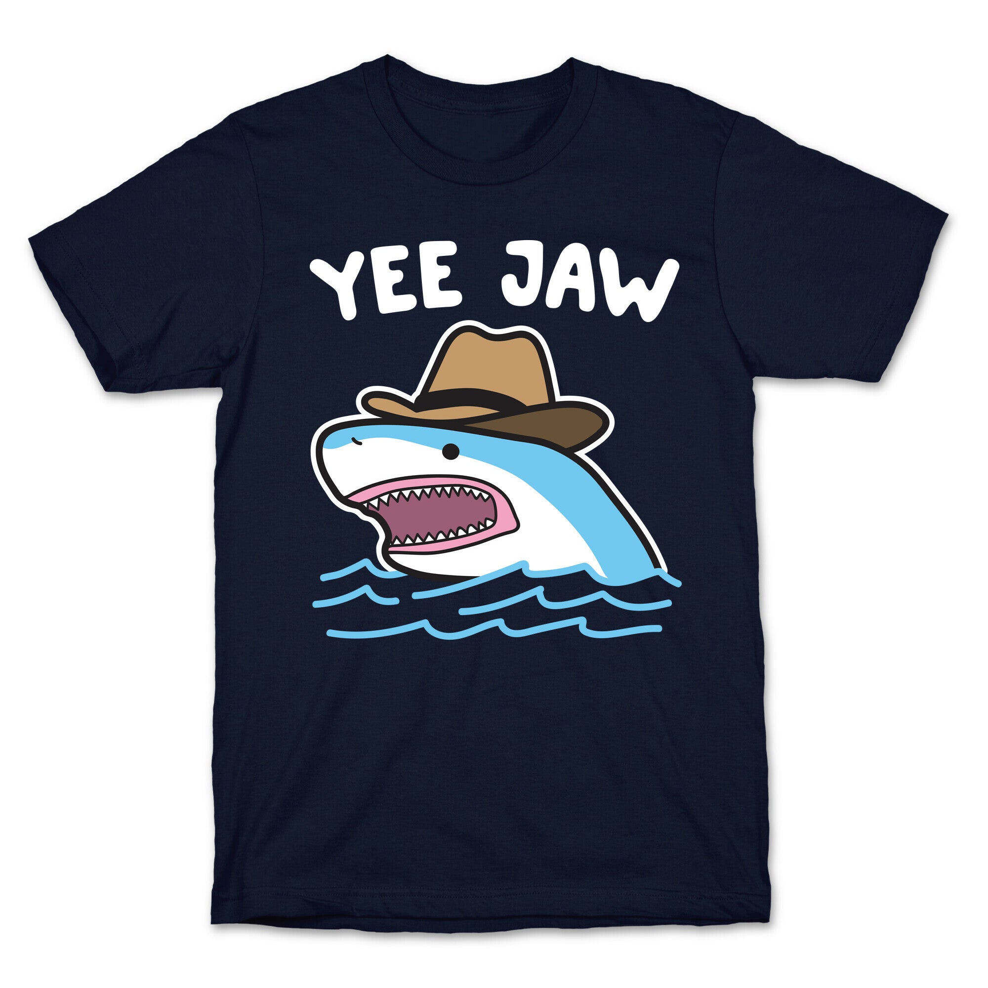 Yee Jaw Cowboy Shark T-Shirt