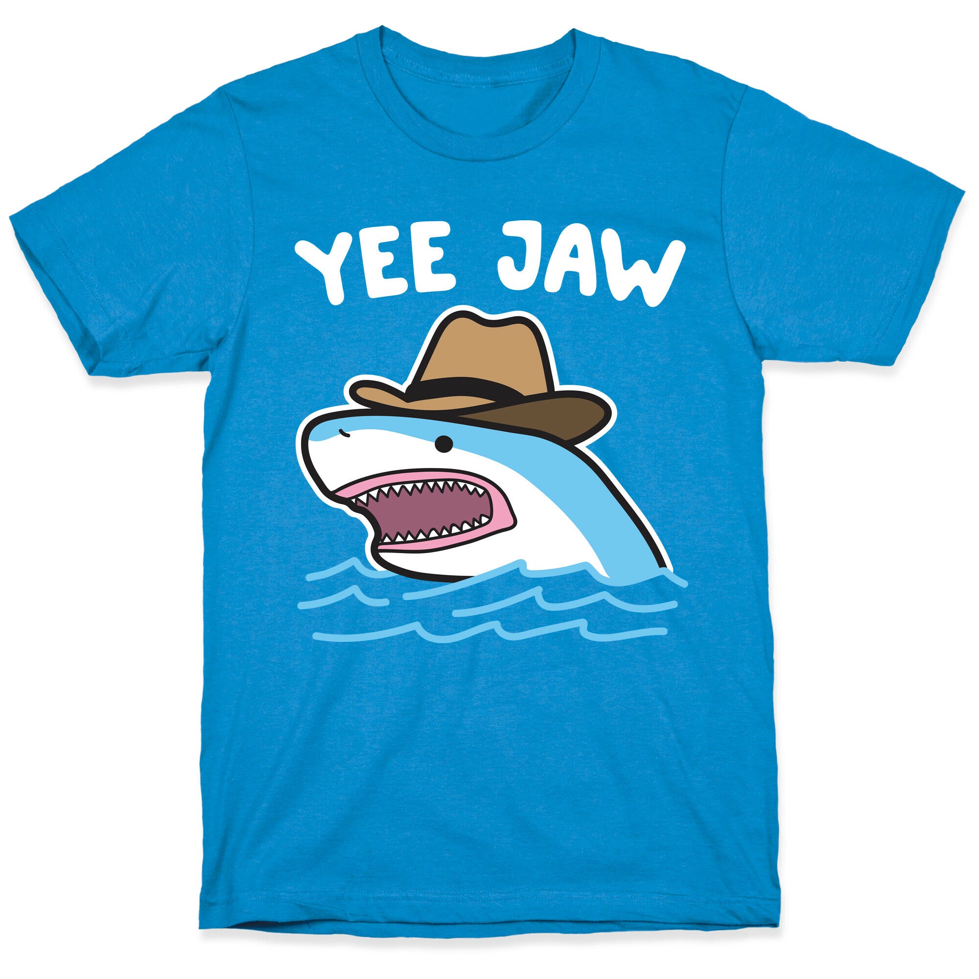 Yee Jaw Cowboy Shark T-Shirt