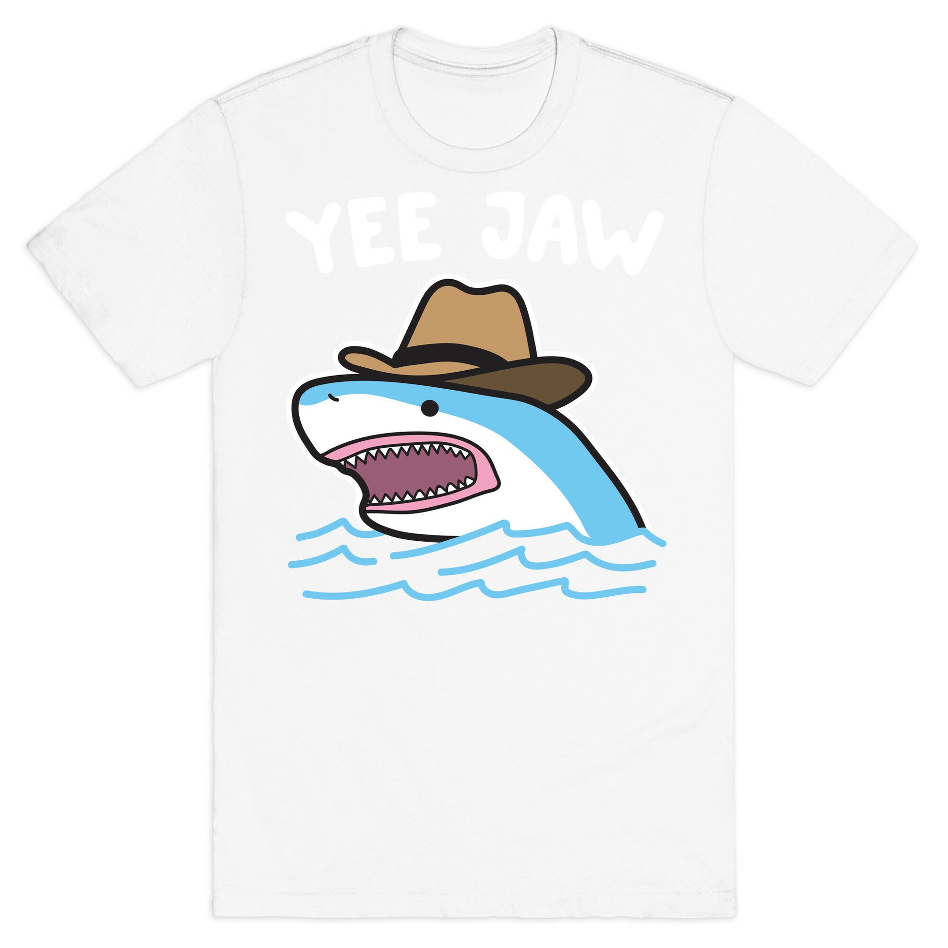 Yee Jaw Cowboy Shark T-Shirt