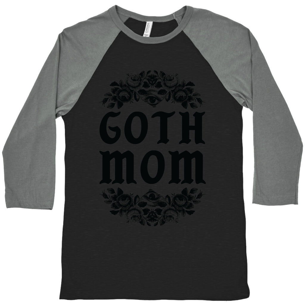 Goth Mom Baseball Tee
