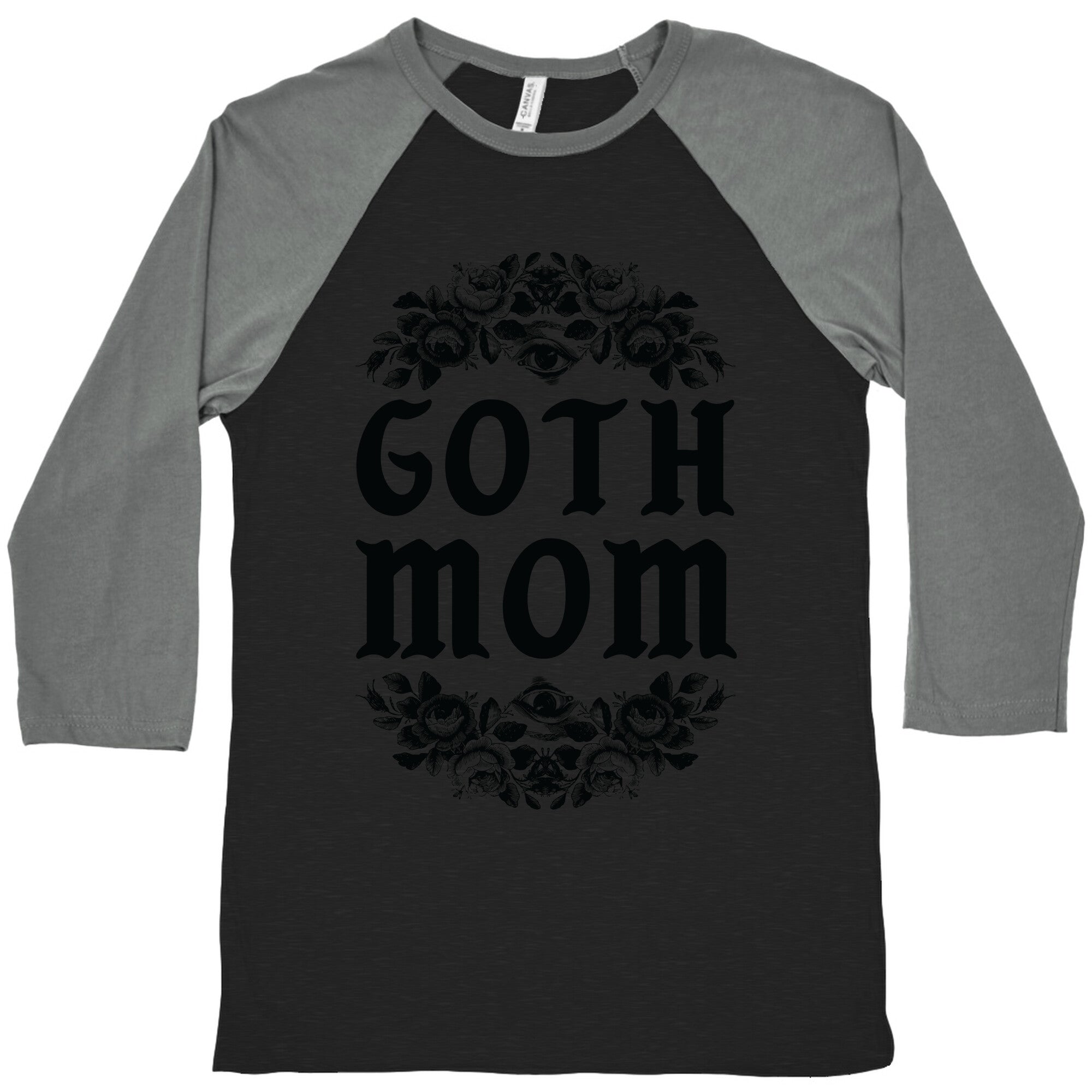 Goth Mom Baseball Tee
