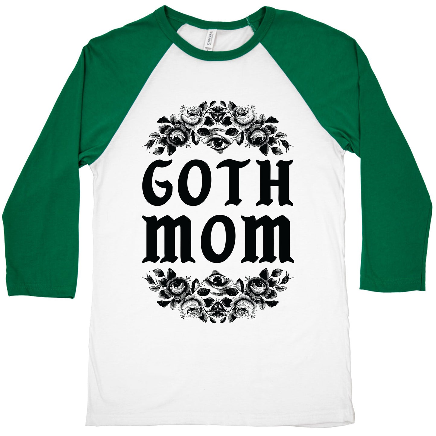 Goth Mom Baseball Tee