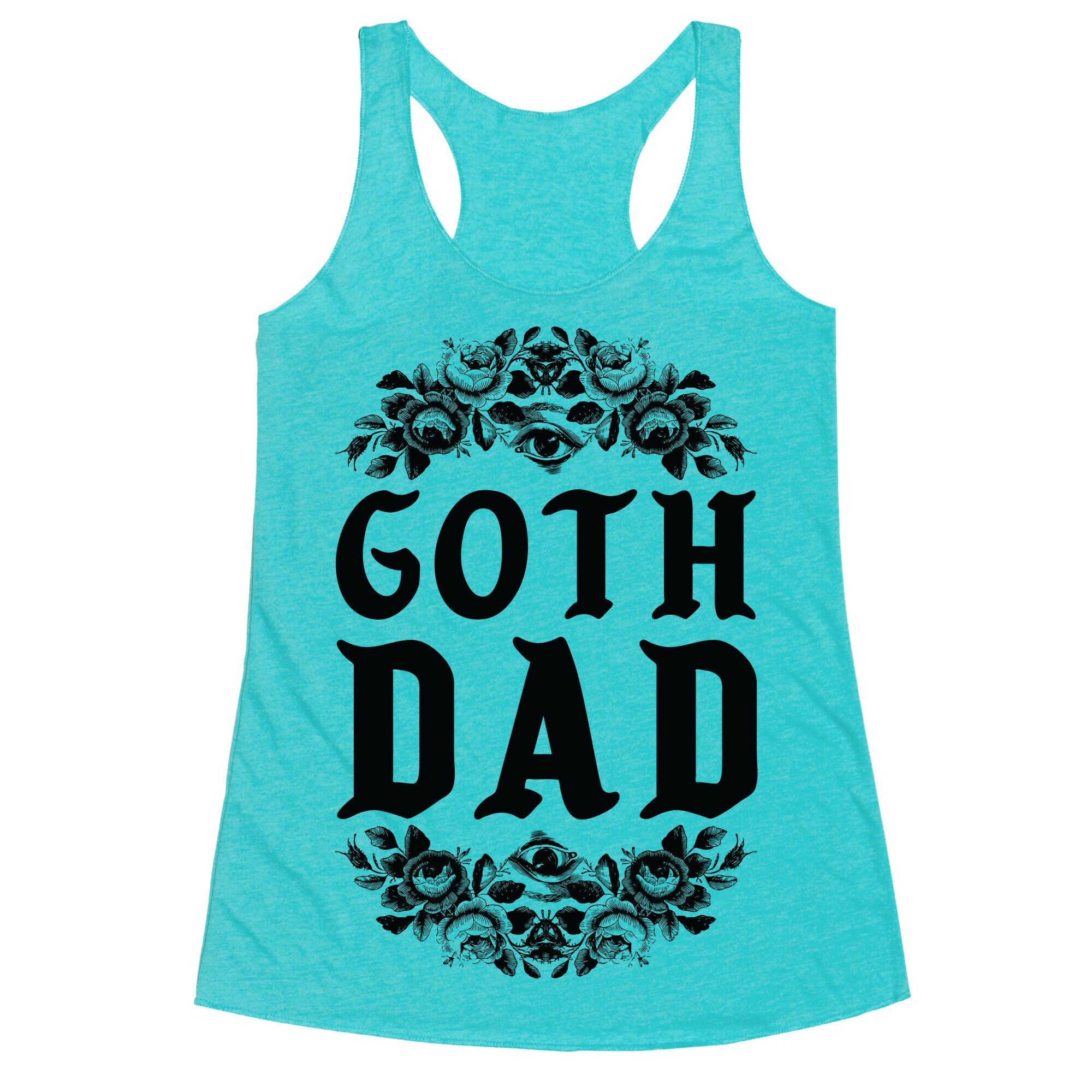 Goth Dad Racerback Tank