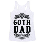 Goth Dad Racerback Tank