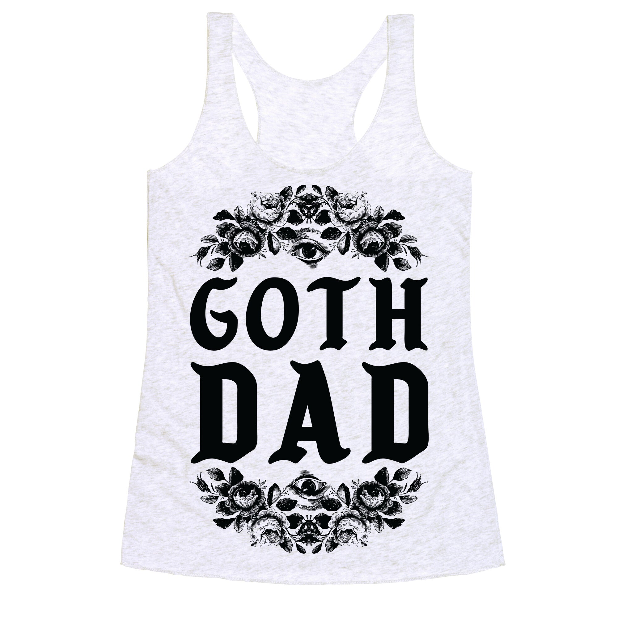 Goth Dad Racerback Tank