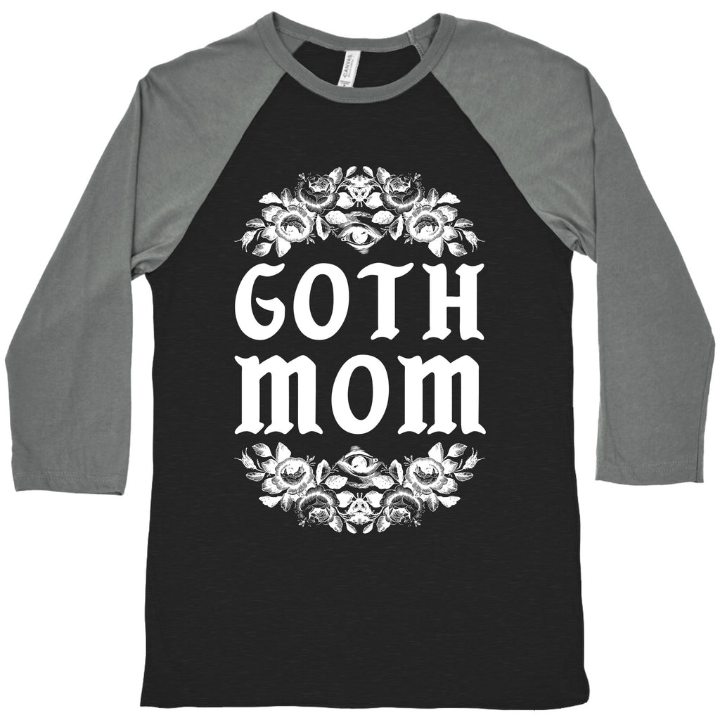 Goth Mom Baseball Tee