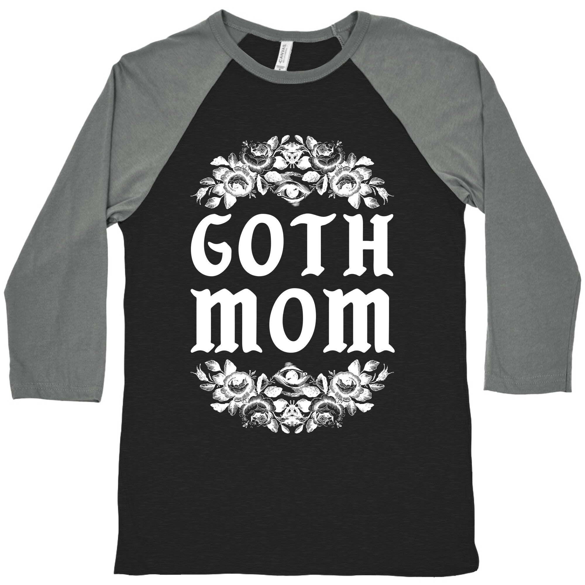 Goth Mom Baseball Tee