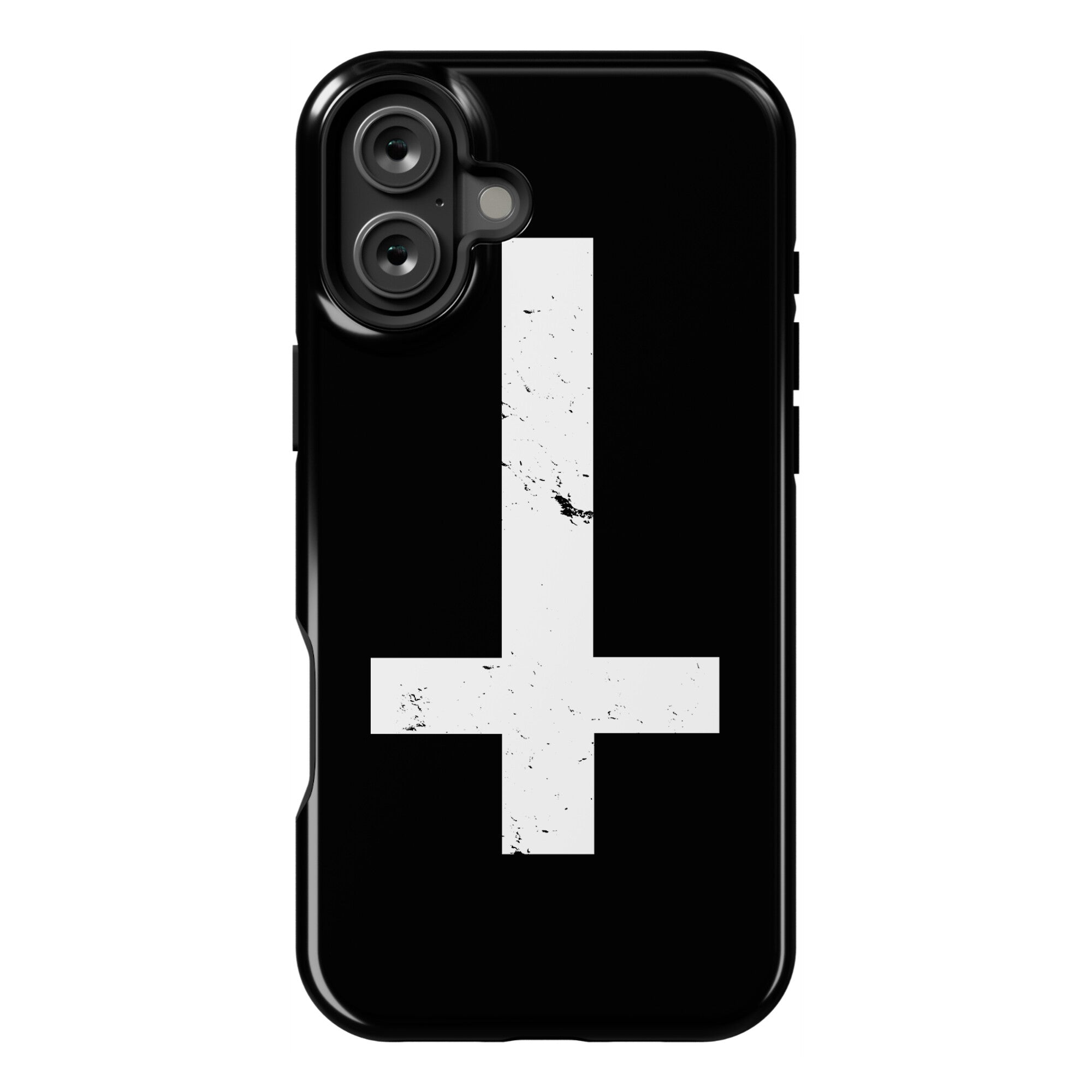 Upside Down Cross Phone Case