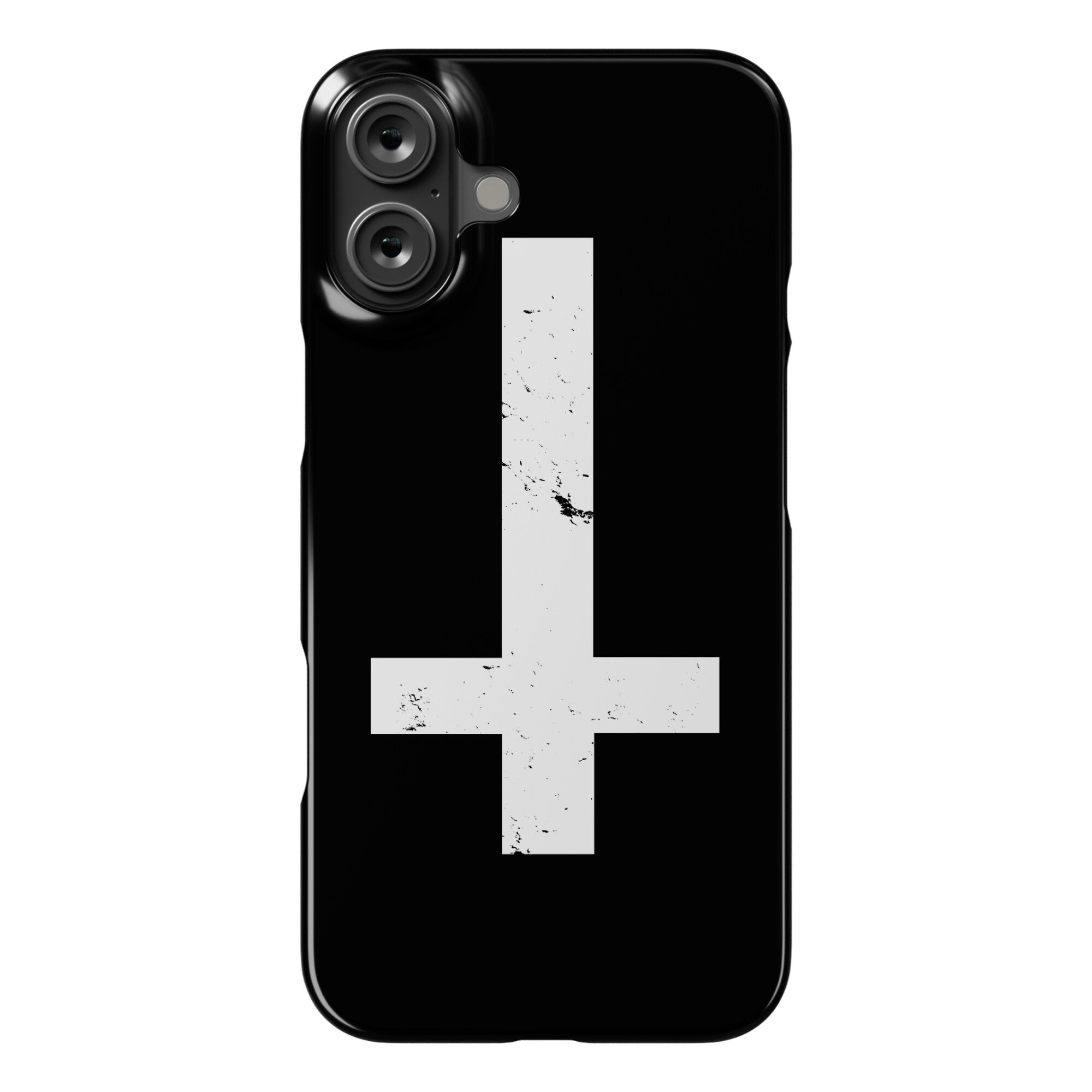 Upside Down Cross Phone Case