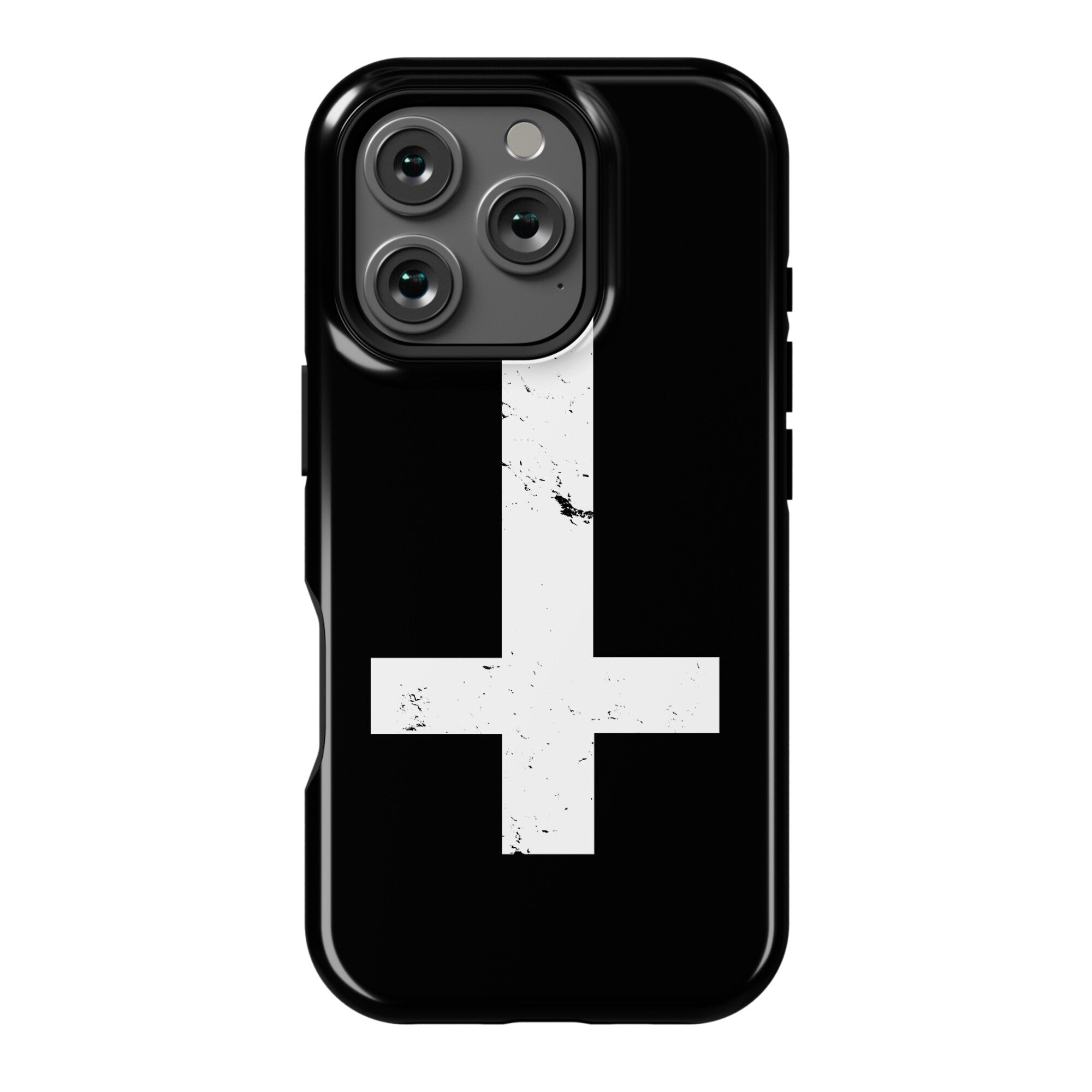 Upside Down Cross Phone Case