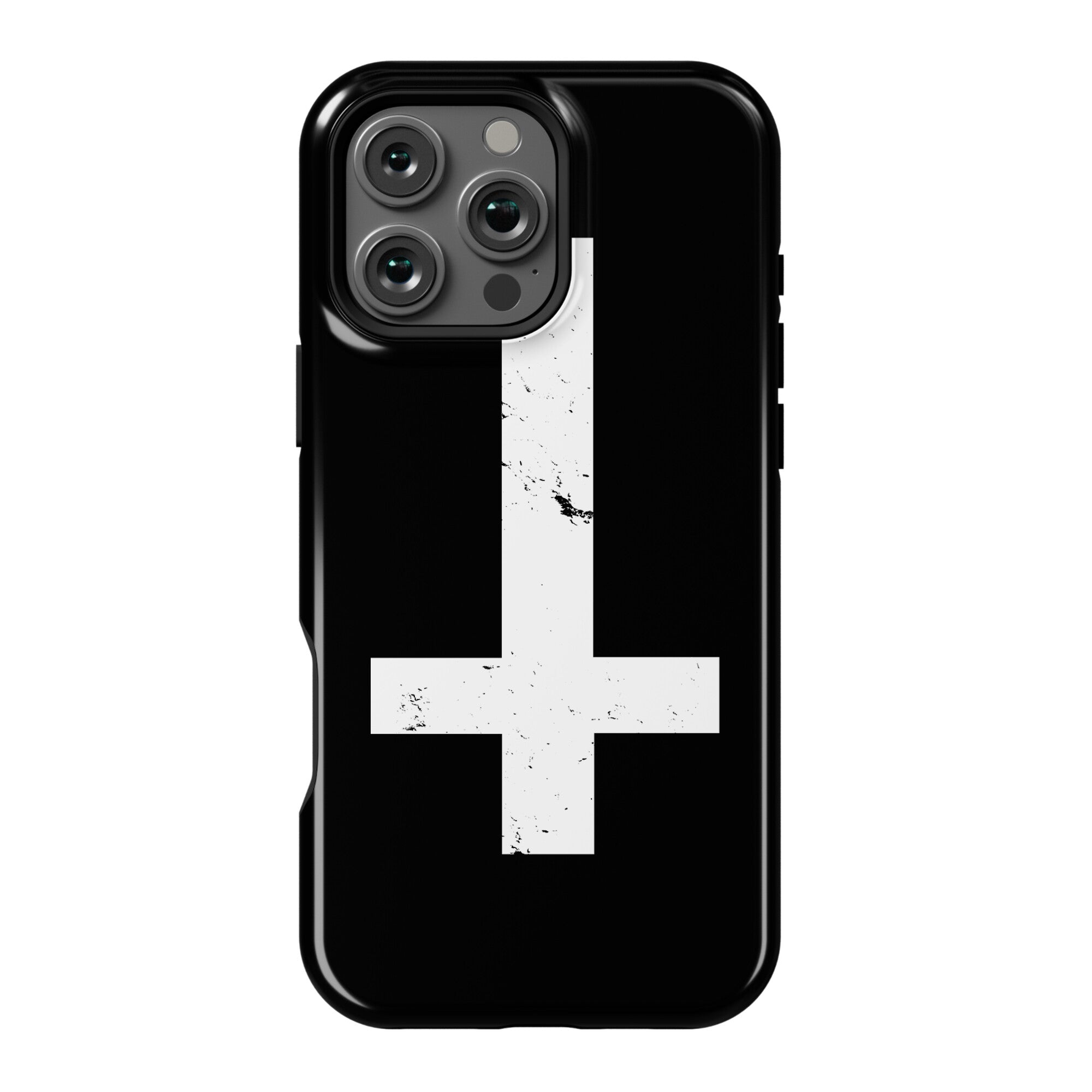 Upside Down Cross Phone Case