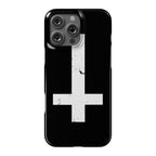 Upside Down Cross Phone Case