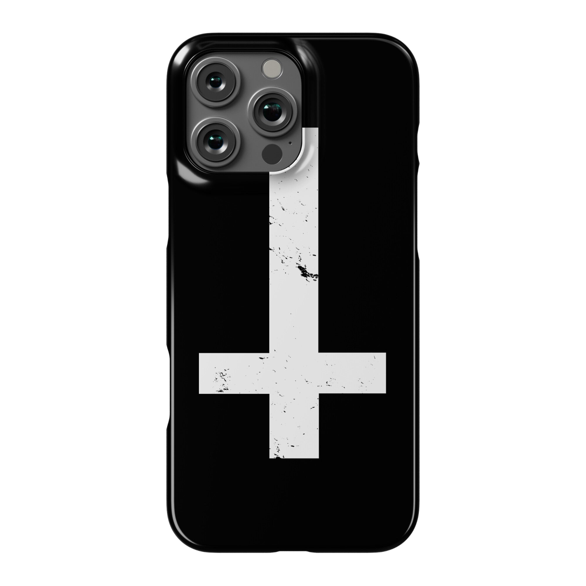 Upside Down Cross Phone Case