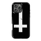 Upside Down Cross Phone Case