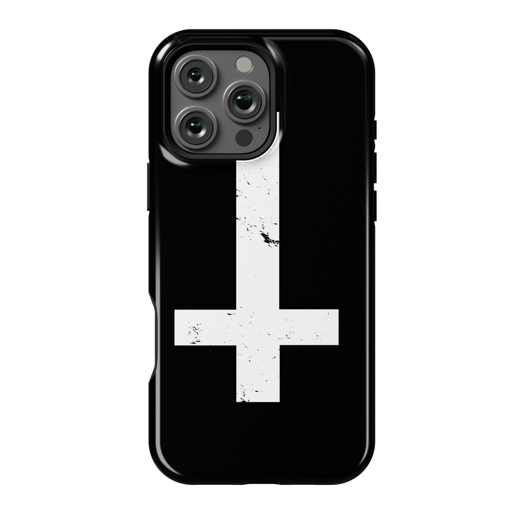 Upside Down Cross Phone Case