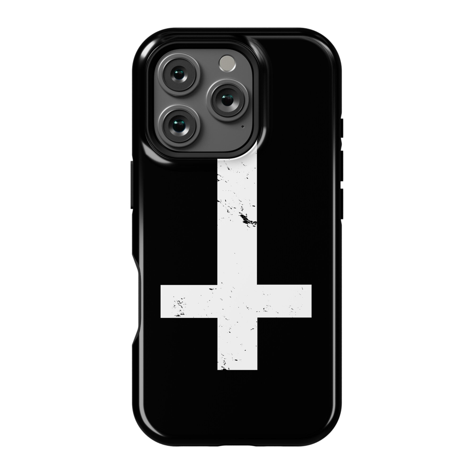 Upside Down Cross Phone Case