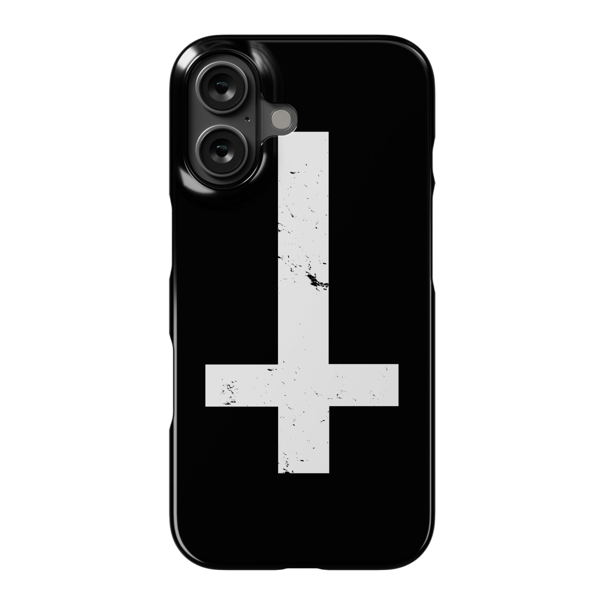 Upside Down Cross Phone Case