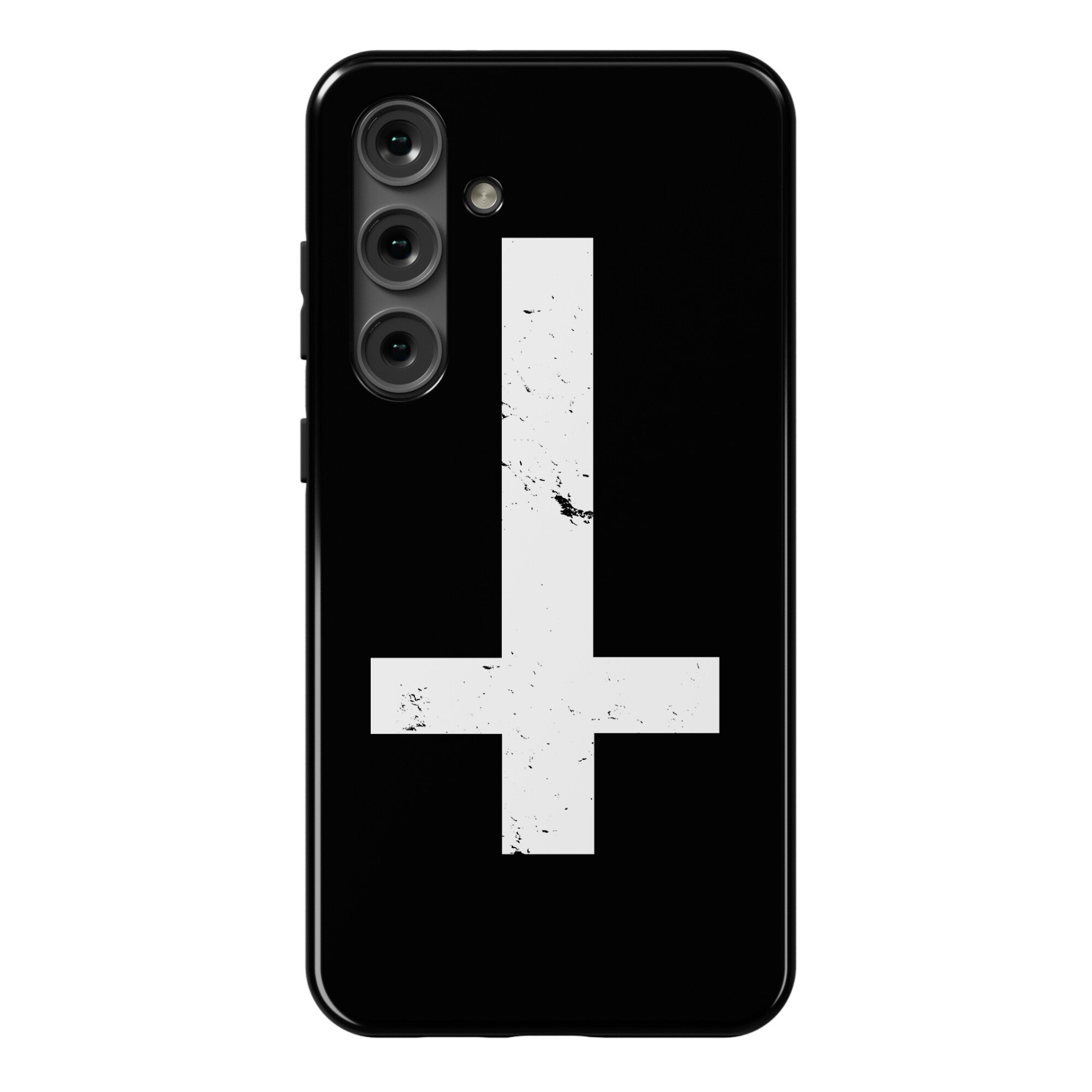 Upside Down Cross Phone Case