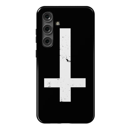 Upside Down Cross Phone Case