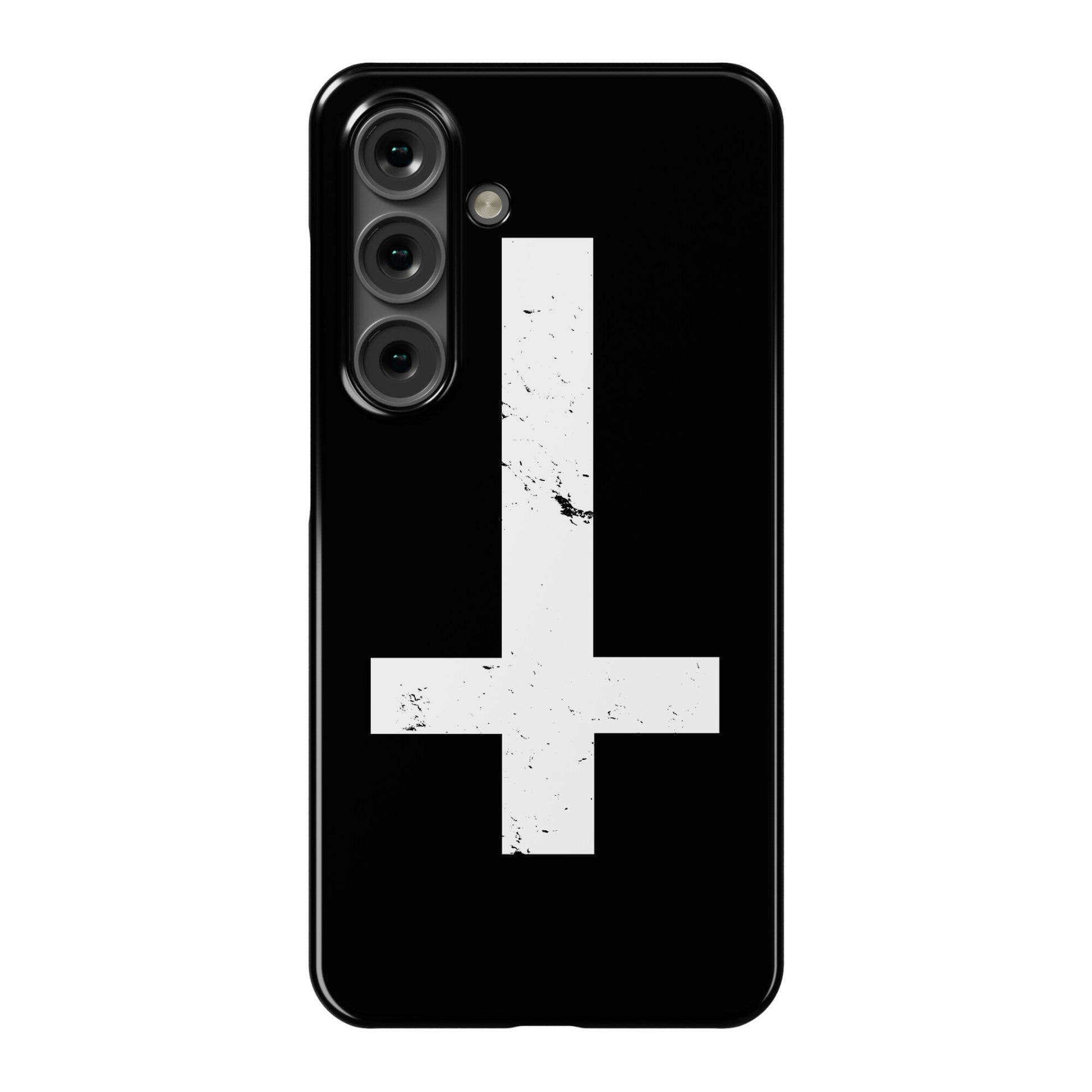 Upside Down Cross Phone Case