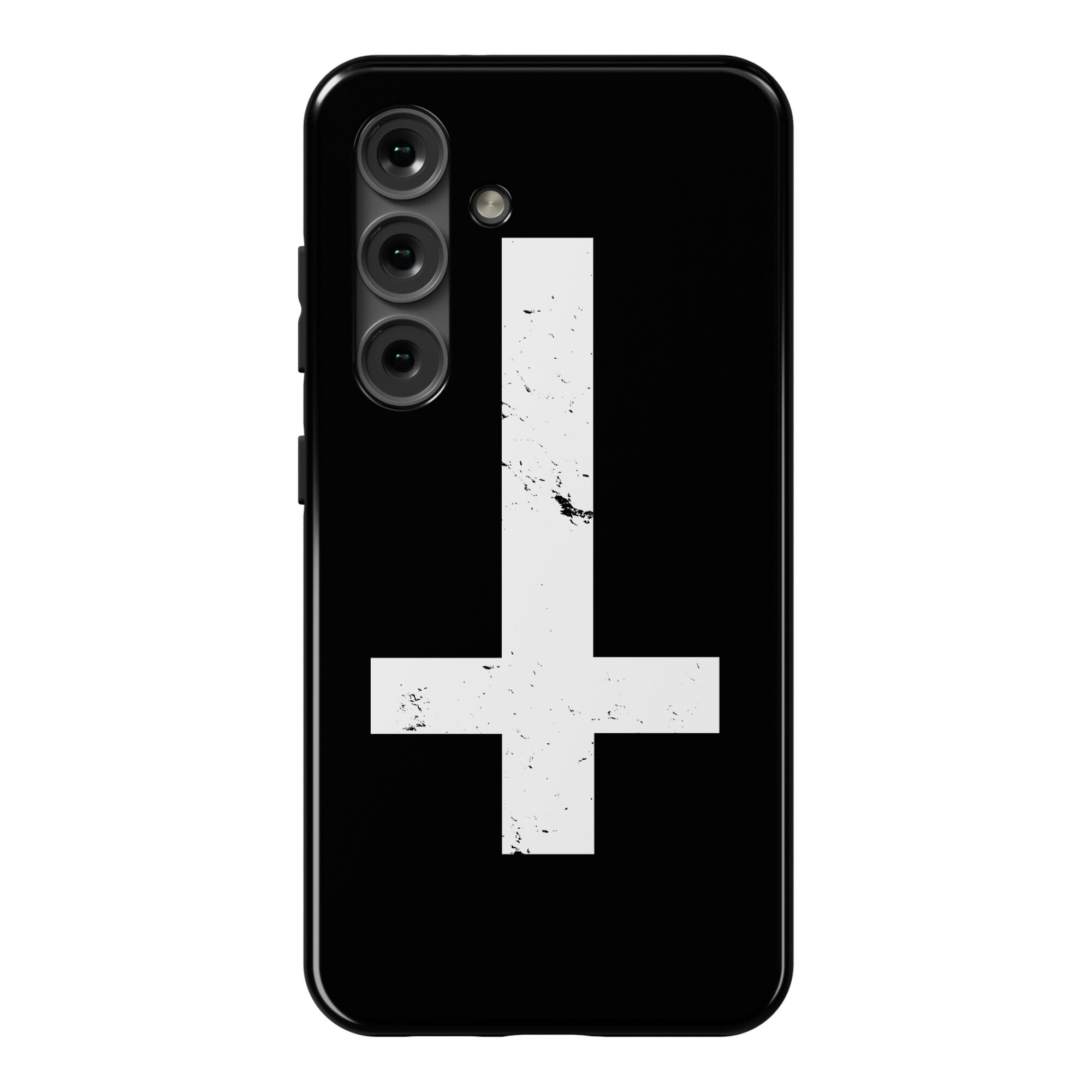 Upside Down Cross Phone Case
