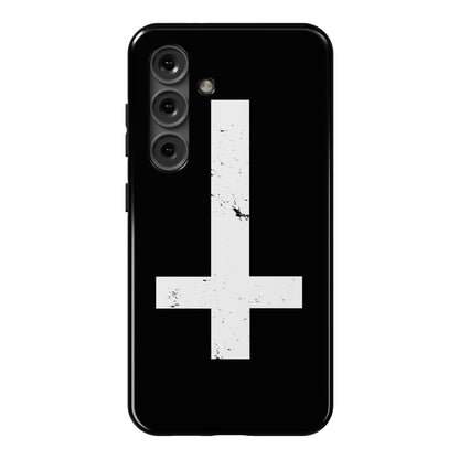 Upside Down Cross Phone Case