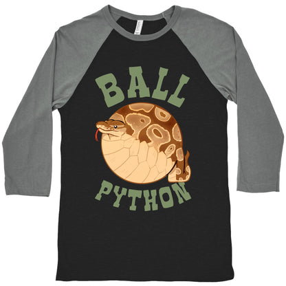 Ball Python Baseball Tee