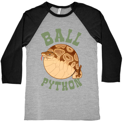 Ball Python Baseball Tee