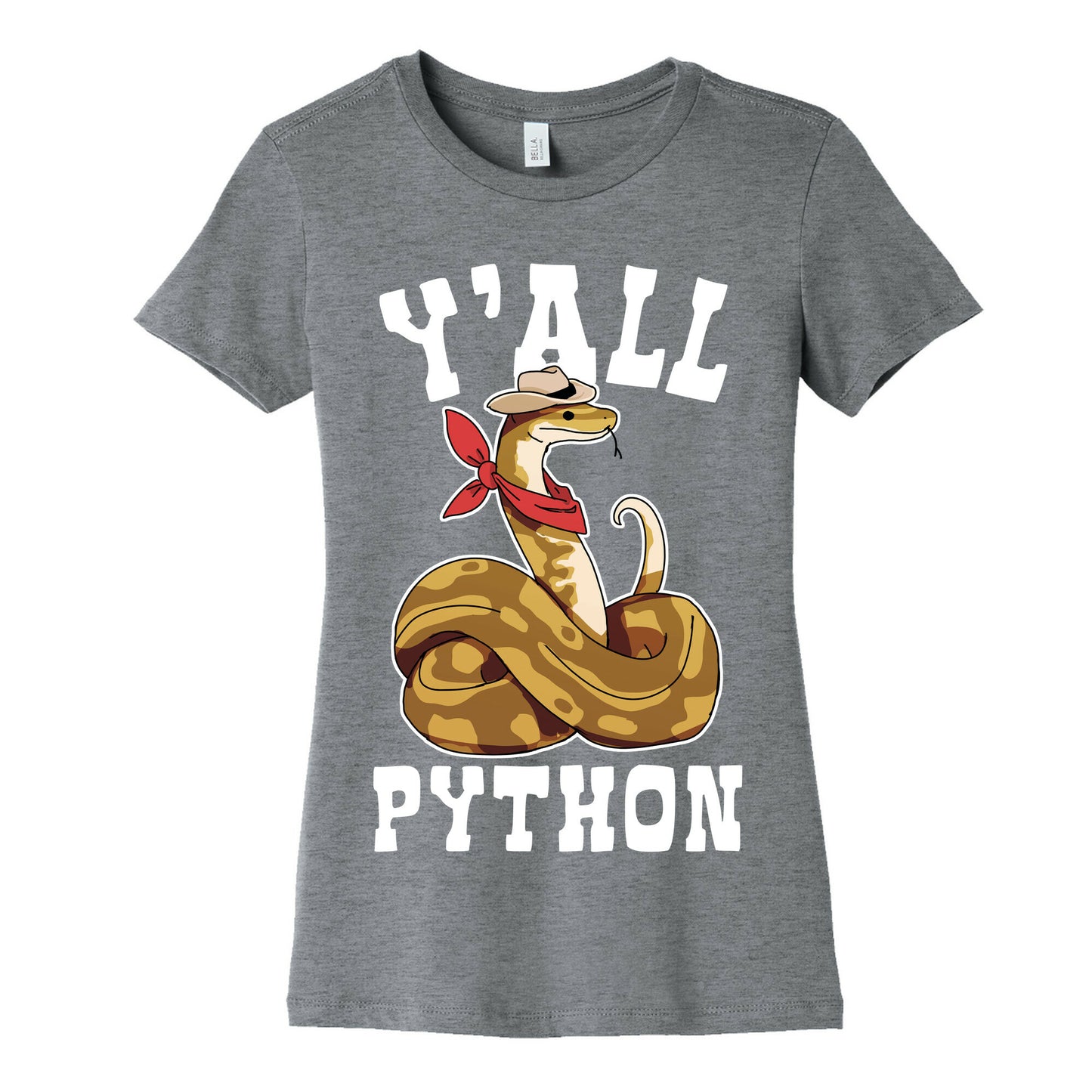 Y'all Python Women's Cotton Tee