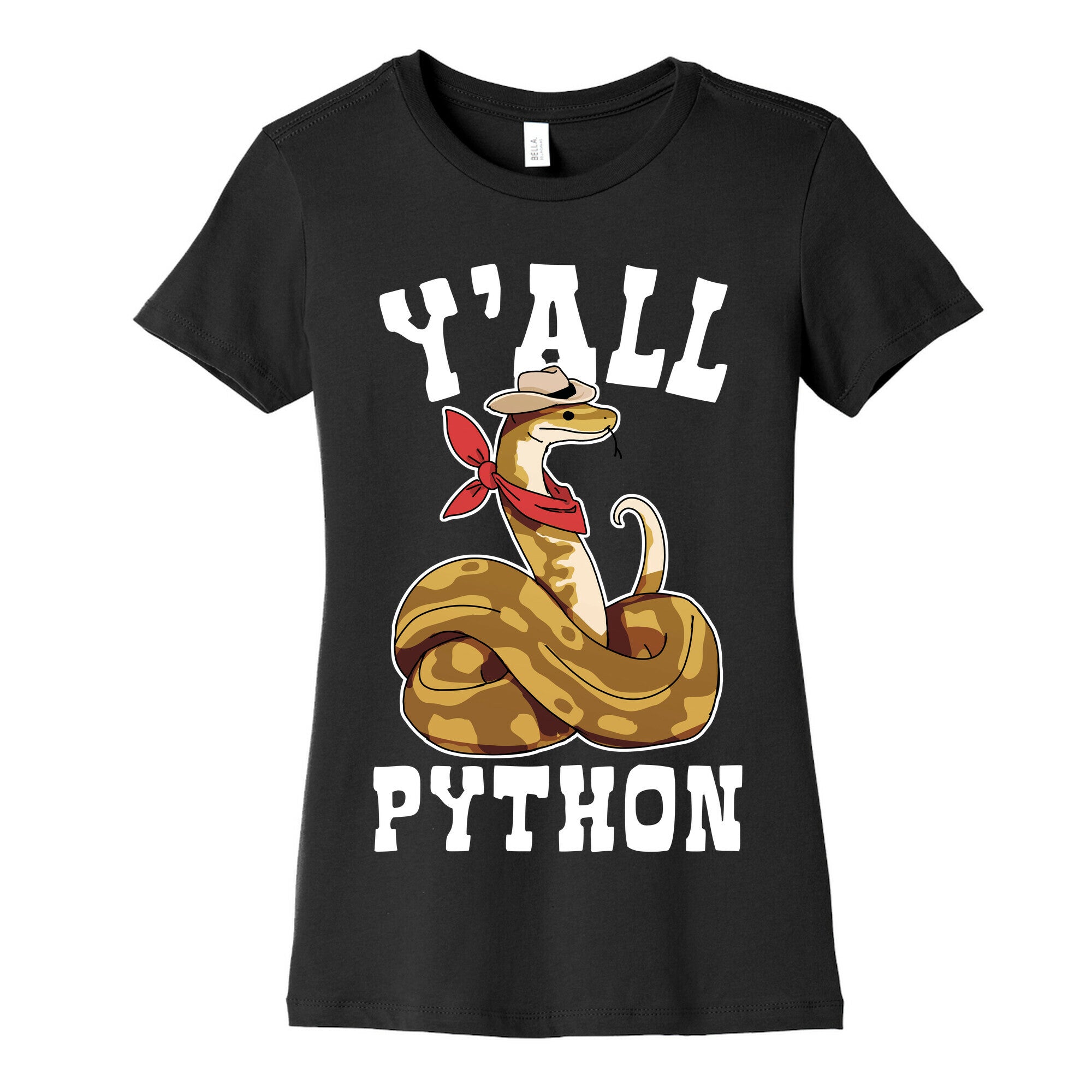 Y'all Python Women's Cotton Tee