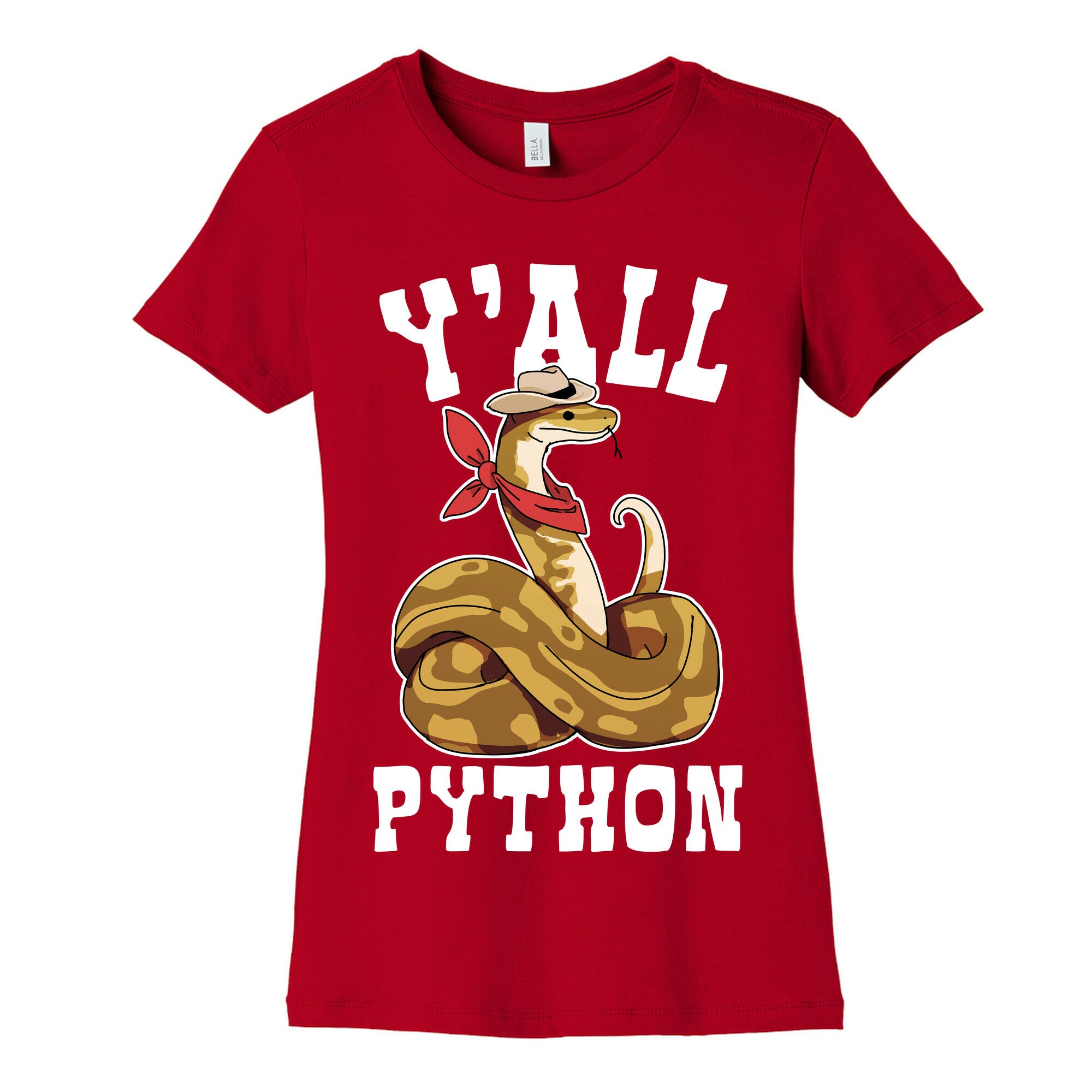 Y'all Python Women's Cotton Tee