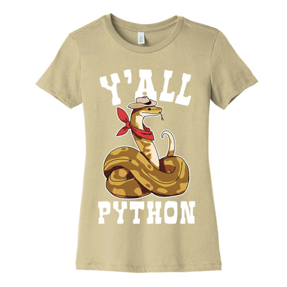 Y'all Python Women's Cotton Tee