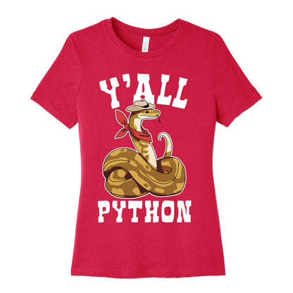 Y'all Python Women's Cotton Tee